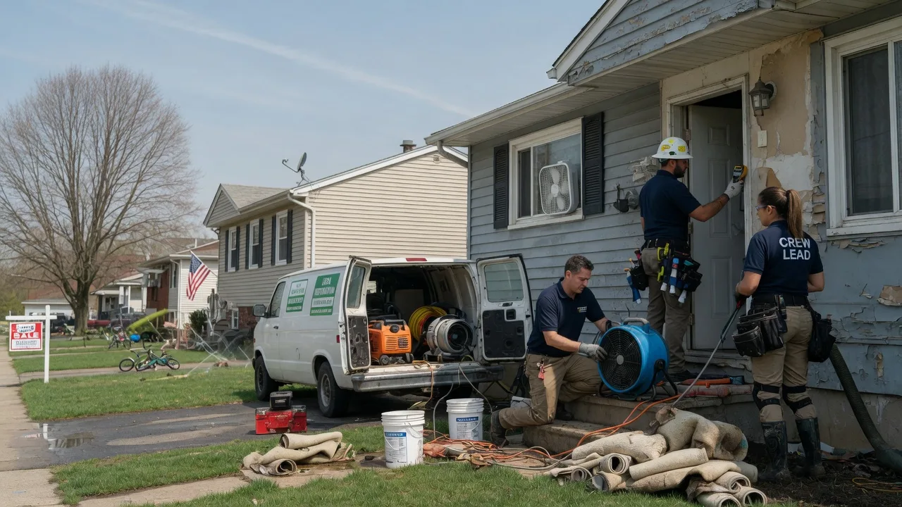 Flood Cleanup in Frisco, TX near me