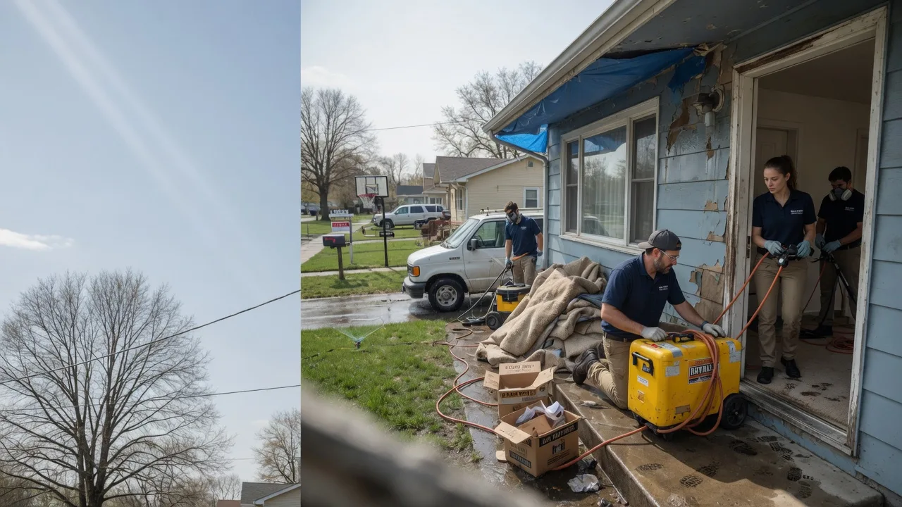 Basement Flood Cleanup in Frisco, TX near me